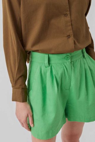 groene wijde short cydneymd shorts classic green 56845