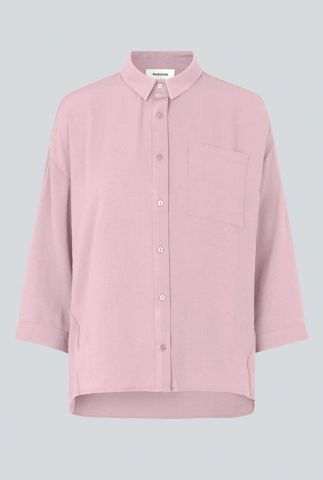 lichtroze blouse met 3/4 mouwen alexis shirt dusty sorbet 54878