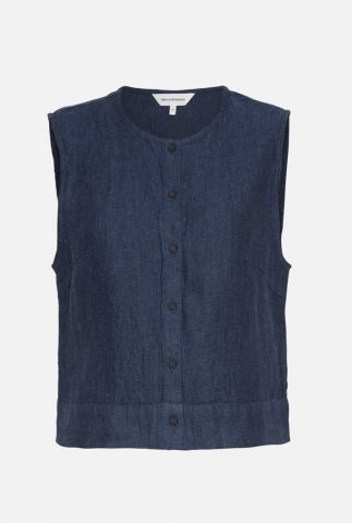 18387 Claritta SL Shirt donker blauw XS