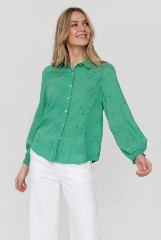 Groene blouse nuvida shirt 