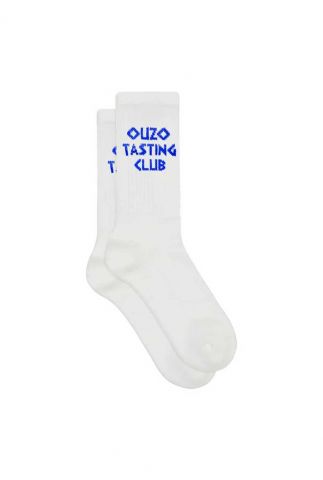 sokken Ouzo Tasting Tennis Socks wit 3942