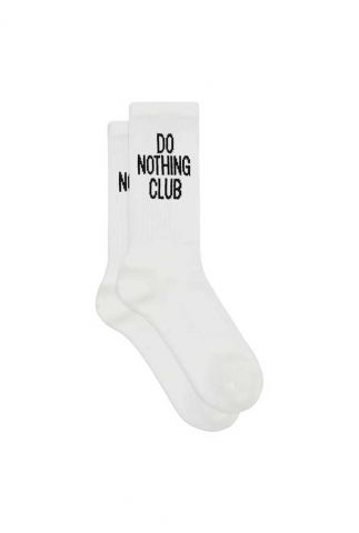 sokken Do Nothing Club Tennis Socks wit 3942