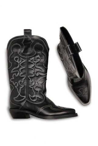 cowboy laarzen Julianne zwart 38