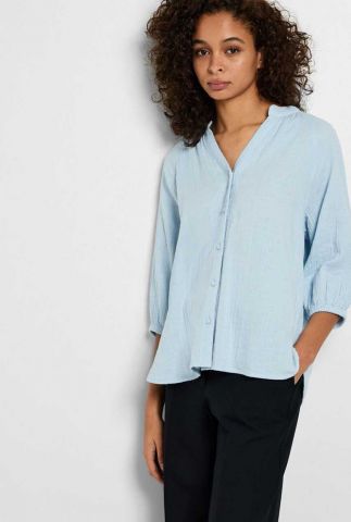 blouse alberta 3/4 shirt noos licht blauw 36