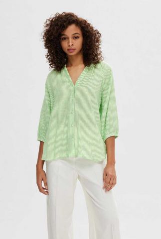 blouse alberta 3/4 shirt noos groen 34