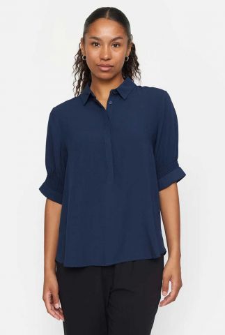 blouse SR124-702 donker blauw S