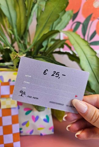 Giftcard €25,- multi ONE