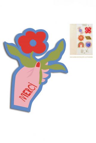 Cut-Out Cards - Flower - Merci 1066636 assorti ONE