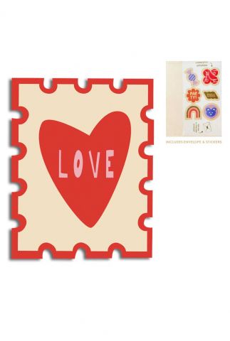 Cut-Out Cards - Stamp - Love 1066635 assorti ONE