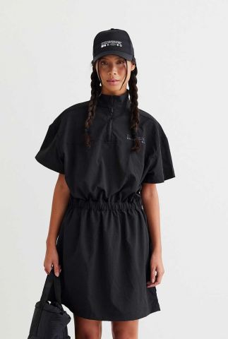 jurk WBFiona Rib-Tech Dress zwart XS